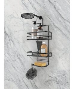 Alternative view of Metaltex Origin Line Doucherek 3 Etages 23x12x38 cm Zwart