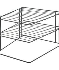 Metaltex Palio Bordenrek 25x25x19 cm Zwart