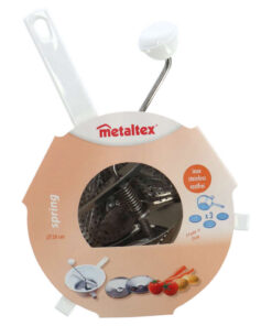 Metaltex Passeerzeef 20 cm RVS/Wit