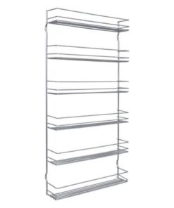 Metaltex Pepito Kruidenrek 6 Etages 36x8x71 cm Zilver