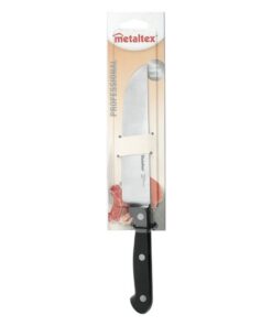 Metaltex Professional Chefmes 28 cm Zwart/RVS