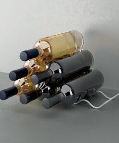 Alternative view of Metaltex Quick Box Smart Kitchen Flessenrek voor 10 Flessen 11x32x3 cm Wit