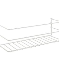 Metaltex Quick Box Space Saver Deur- en Wandrekje 34x11x11 cm Wit