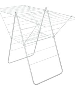 Metaltex Rotterdam Droogrek 25 m Drooglijn 134x58x98 cm Wit
