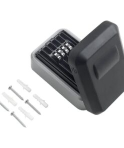 Metaltex Sleutelkasje met Cijferslot Zilver/Zwart