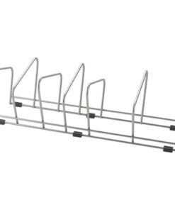 Metaltex Smart Kitchen Potten en Pannen Organizer 16x45x13 cm Zilver