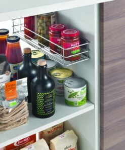 Alternative view of Metaltex Smart Kitchen Schuifbaar Mandje 12x42x7 cm Zilver