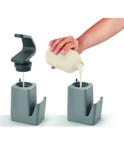 Alternative view of Metaltex Soap-Tex Zeepdispenser 11x8x22 cm Grijs