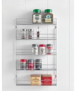 Alternative view of Metaltex Space Saver Smart Kitchen Pepito Kruidenrek 5 Etages 36x8x58 cm Zilver