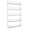 Metaltex Space Saver Smart Kitchen Pepito Kruidenrek 5 Etages 36x8x58 cm Zilver