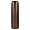 Metaltex Thermosfles 1L Metalic Brown