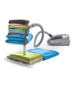 Metaltex Vacu&uuml;mzak met Luchtdicht Ventiel 70x100 cm Transparant