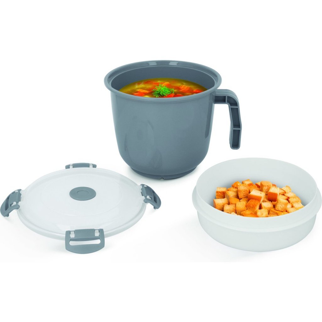 Metaltex Vershoudbakje 1L Grijs - Image 3