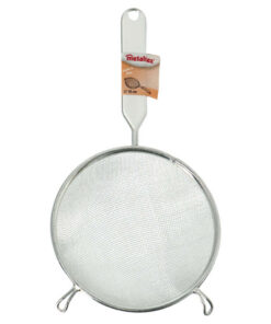 Metaltex Zeef 18 cm RVS/Wit