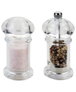 Alternative view of Metaltex Zoutvaatje + Pepermolen 10 cm Acryl