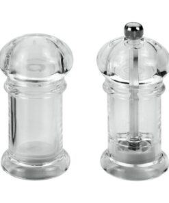 Metaltex Zoutvaatje + Pepermolen 10 cm Acryl