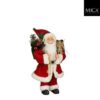 Mica Decorations Decoratie Kerstman 25x15x40 cm
