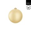 Mica Decorations Kerstbal Onbreekbaar 15 cm Mat Goud