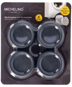 Michelino Wasmachinedempers 4 Stuks Grijs