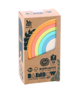 Mlitoys Bioplastic Stapelregenboog 7-delig