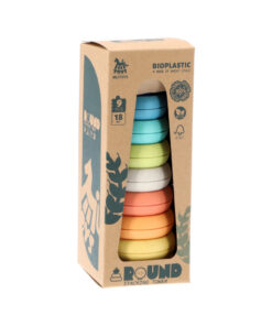 Mlitoys Bioplastic Stapeltoren 9-delig