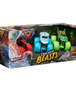 Alternative view of Monster Jam Charged Beasts 3-Pack 1:64