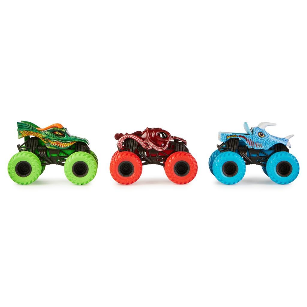 Monster Jam Charged Beasts 3-Pack 1:64 - Image 3