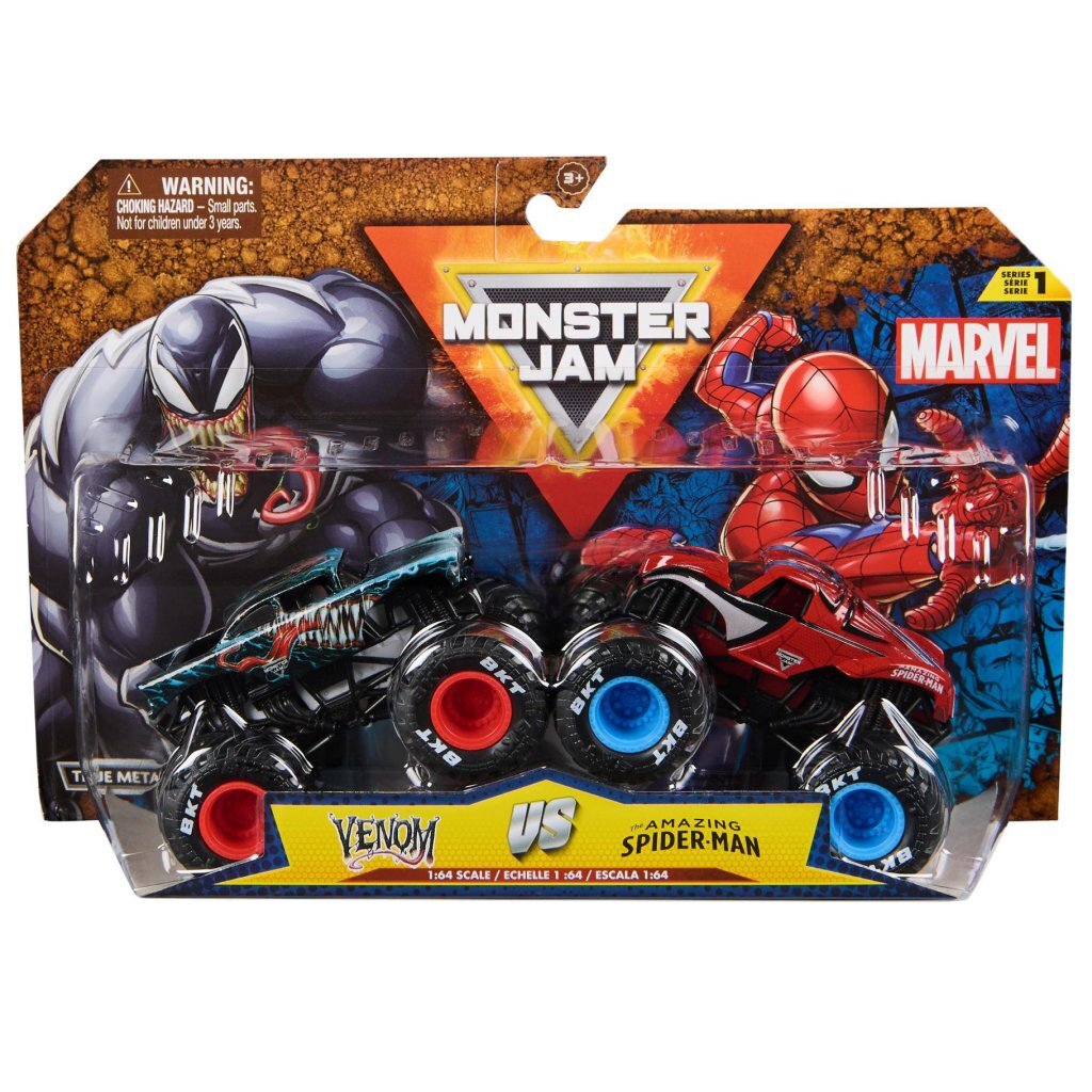 Monster Jam Marvel 2 Pack 1:64 Assorti - Image 2