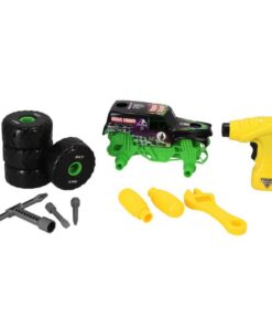 Alternative view of Monster Jam Mechanix Build and Re-Build Grave Digger 1:18