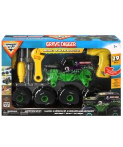 Monster Jam Mechanix Build and Re-Build Grave Digger 1:18