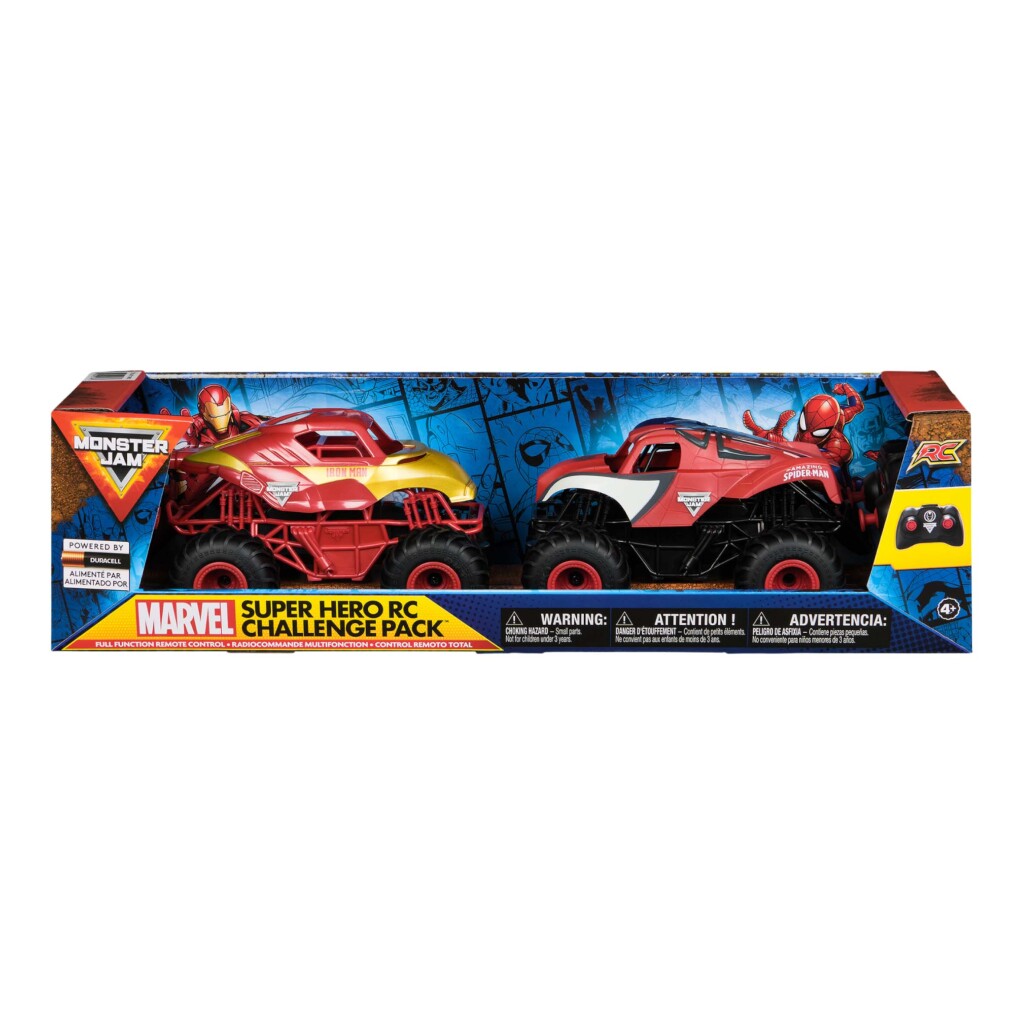 Monster Jam RC Pack Spiderman & Iron Man 1:24 - Image 4