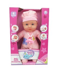 Mother Love Zachte Babypop met Geluid 31 cm