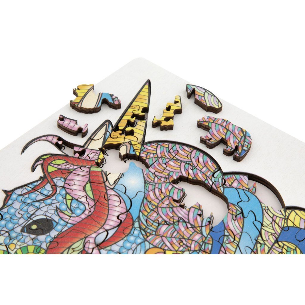 Moxy Houten Puzzel Eenhoorn 137 Stukjes - Image 4