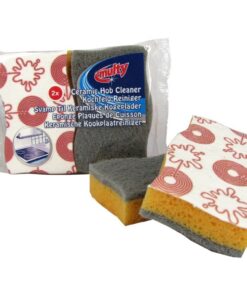 Multy Schuursponsen Medium Hydrocel 2 Stuks Geel/Grijs