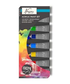 Nassau Acrylverf Set 8 Kleuren
