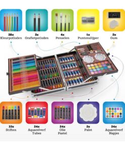 Alternative view of Nassau Schilder en Kleur Koffer 121-delig