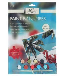 Nassau Schilderen op Nummer Flamingo