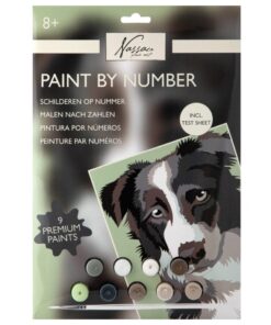 Nassau Schilderen op Nummer Hond