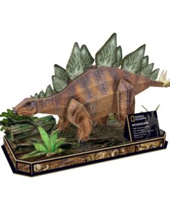Alternative view of National Geographic Houten 3D Puzzel Stegosaurus 62 Stukjes