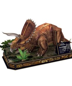 Alternative view of National Geographic Houten 3D Puzzel Triceratops 44 Stukjes