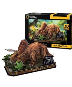 National Geographic Houten 3D Puzzel Triceratops 44 Stukjes