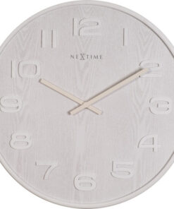 NeXtime NE-3095WI Wandklok Dia. 53 X 3 Cm