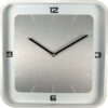 NeXtime NE-3518WI Wandklok Square Wall 40 X 40 X 4 Cm Wit