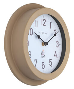 Alternative view of NeXtime NE-4301BR Buitenwandklok 22CM Metaal Bruin Poppy