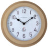 NeXtime NE-4301BR Buitenwandklok 22CM Metaal Bruin Poppy