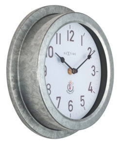 Alternative view of NeXtime NE-4301GA Buitenwandklok Poppy 22 cm Metaal/Gegalvaniseerd