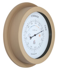 Alternative view of NeXtime NE-4303BR Buiten Barometer 22CM Metaal Bruin Orchid