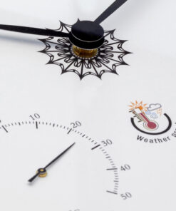 Alternative view of NeXtime NE-4304GA Buitenweerstationklok 40cm Metaal Gegalvaniseerd Tulip