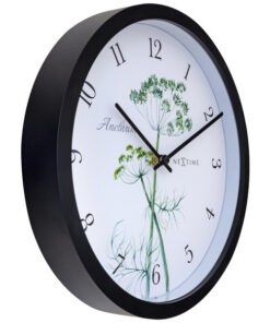 Alternative view of NeXtime NE-4315 Buitenklok Anethium 30.5 cm Zwart/Wit