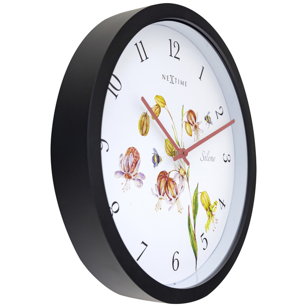 NeXtime NE-4316 Buitenklok Silene 30.5 cm Zwart/Wit - Image 2